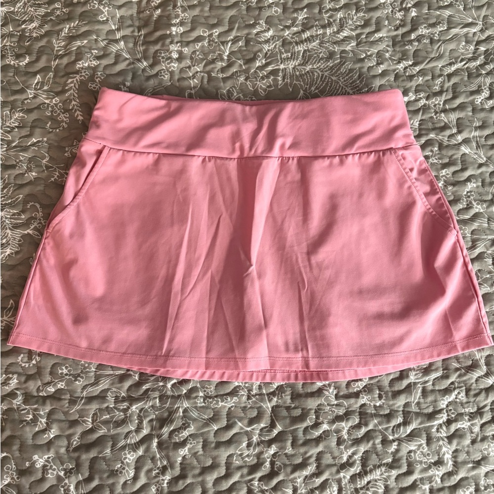 Adorable Pink Tennis Skort with Side Pockets
